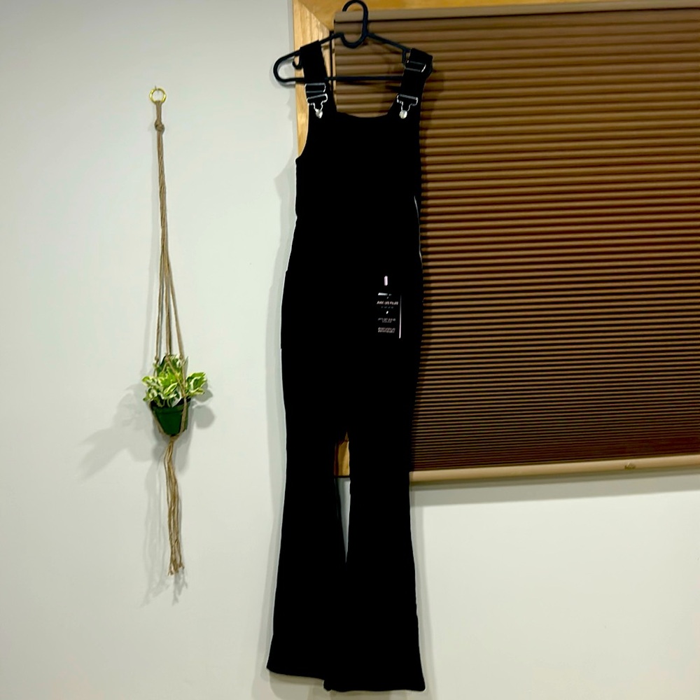Nordstrom Rack corduroy black bib overalls